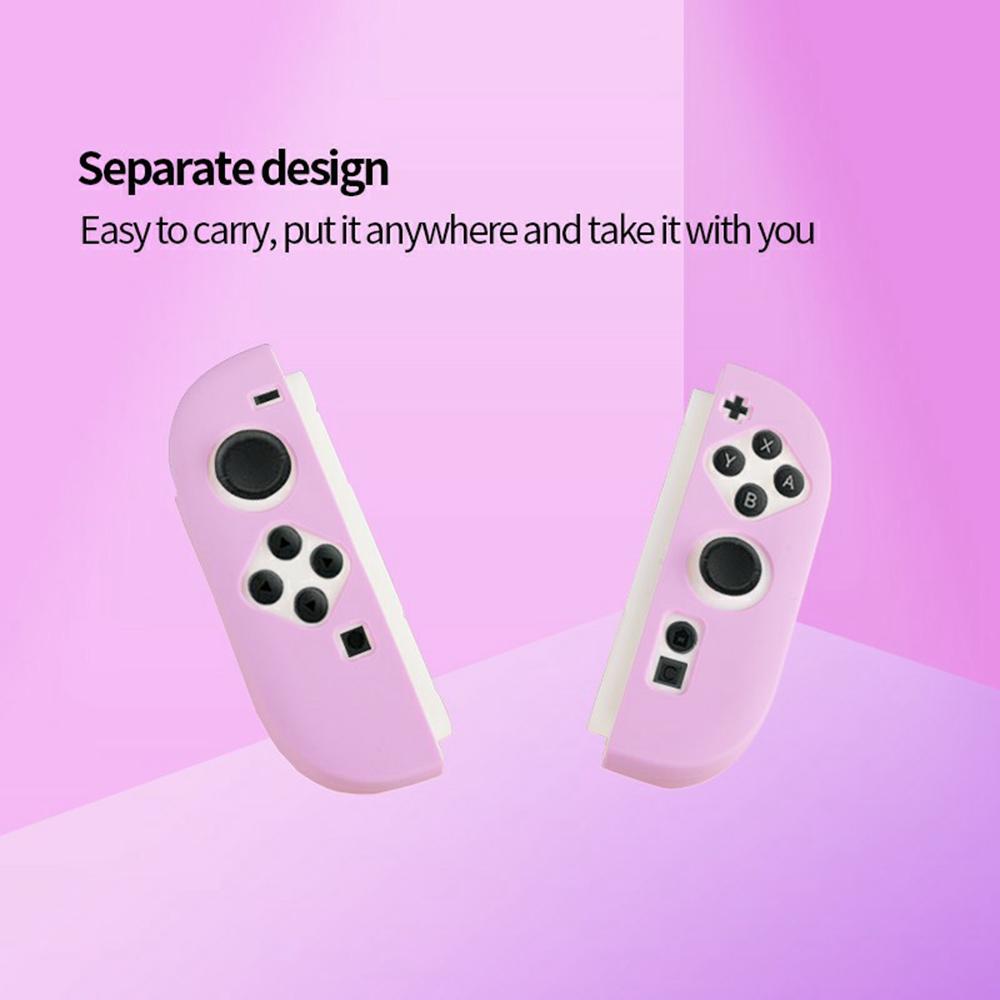 For Nintendo Switch 2 Controller Silicone Case Separate Design Shockproof Anti Drop Protective Cover
