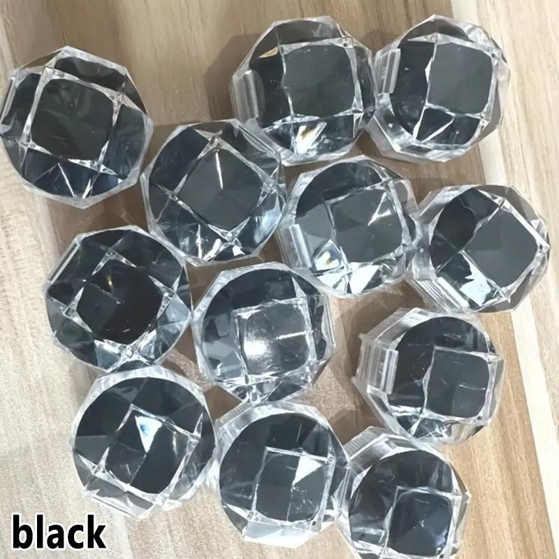 

1/50pcs Crystal Transparent Rings Earrings Display Boxes Wedding Ring Box Jewelry Boxes and Packaging Jewelry Organizer Gift Box 1pc чёрный
