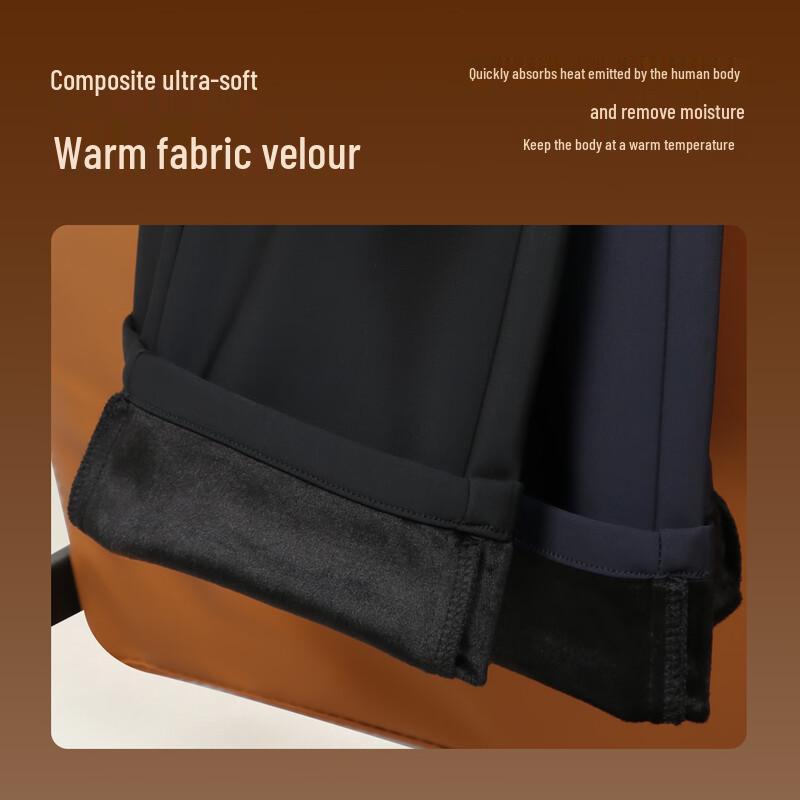 Men's Casual Slim Fit Straight-Leg Pants 51258M0720