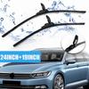 2x Quality Windshield Pair 24"&19" Wiper Blades For Volkswagen Passat 2012-2021
