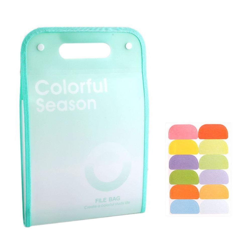 

Органайзер для документов формата А4 большой вместимости, 13 карманов, сумка для контрольных работ, папка-гармошка, школа