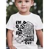 European Size Summer Boys Casual Top with Letter Elements