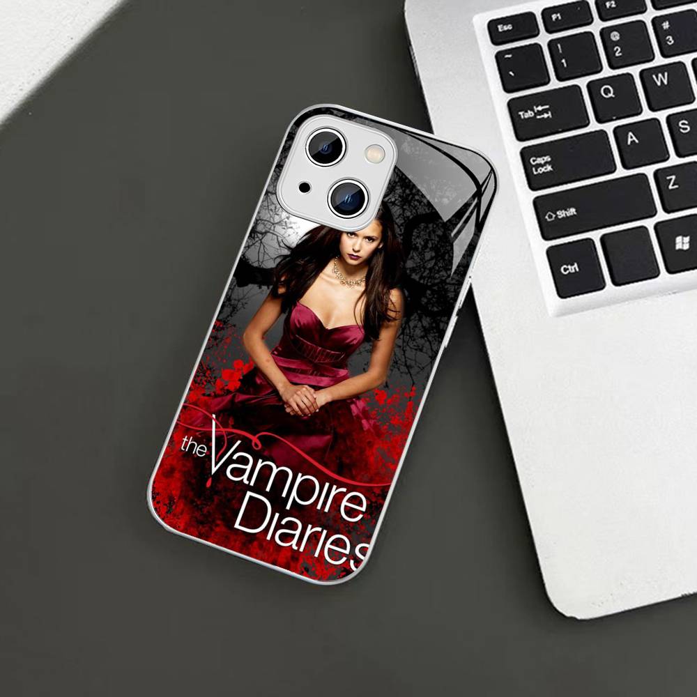 The Vampire Diaries TV For IPhone 14 13 12 Mini 11 Pro XS Max X XR 14 Plus Tempered Glass Cover