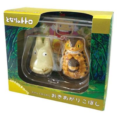 Mein Nachbar Totoro YR-20 Lustige und schwingende Stehaufmännchen Kleiner Totoro und Katzenbus