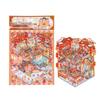 Large 3D Landscape Sticker: Miniature House & Decompression Scene for Journals
