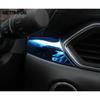For Mazda CX-5 KF CX8 2017-  2024 Carbon Fiber Center Console Dashboard Panel Strip Trim Sticker Accessories Car Styling