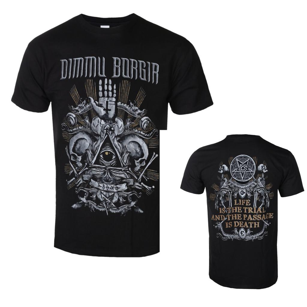 Tricou Bumbac Grafic Dimmu Borgir Unisex Vară Mânecă Scurtă Brand de Modă Tricou Casual de Lux Tricouri Vintage