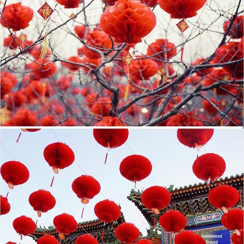 New Year Lanterns Spring Festival Decorations for Shopping Malls