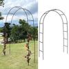 Garden Trellis Plant Climber Arch: Supports Grapes, Clematis, Blue Plumbago, Roses, and Vines