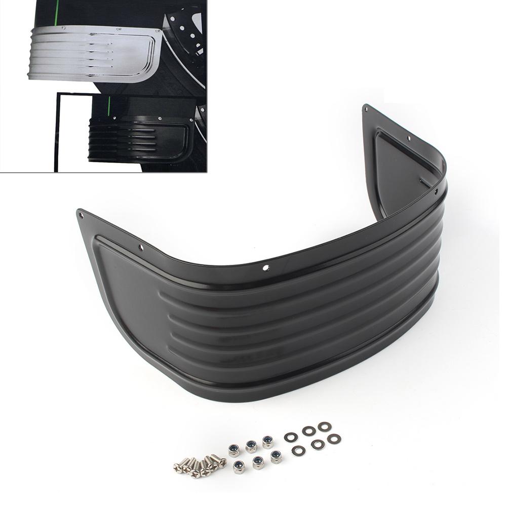 Motorcycle Mudguards Front Fender Skirt Cover w/ Hardware For 2014-up Harley Davidson Touring & Tri Glide FLHT FLHR FLHX FLTR