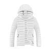 Men's Casual Cotton Jacket Hooded Solid Color Winter Daily