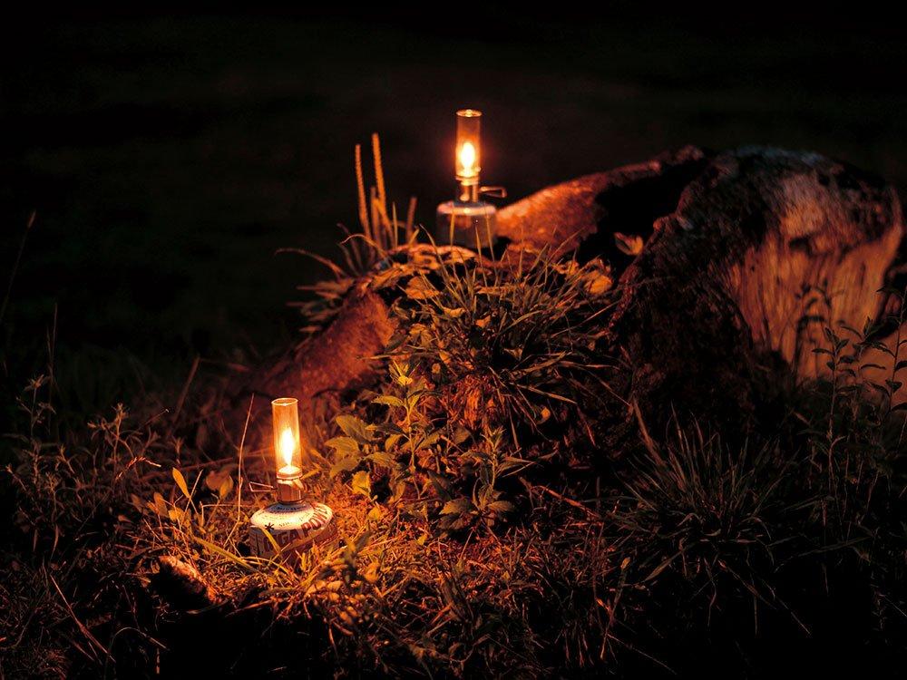 Snow Peak Kleine Lampe Nocturne / Snow Peak Festival 2023 Herbst 2023 Edition FES-147 GIGA POWER (GOLD) 110g, 220g, 450g (Gas separat erhältlich)