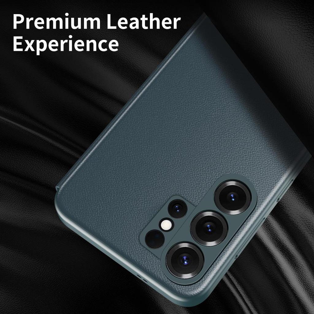 Smart View Window Flip Case for Samsung – Sleep & Call Answer Functions Via APP