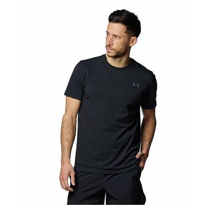 [Under Armour] UA Performance Cotton Short Sleeve T-Shirt Black M