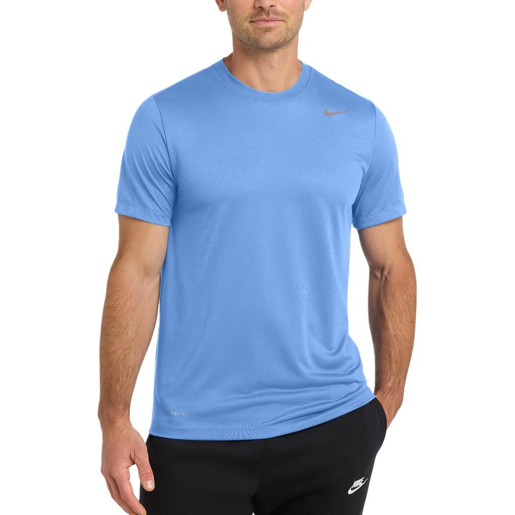Nike T Shirts Men's Blue Crew Neck Moderate 727982-448