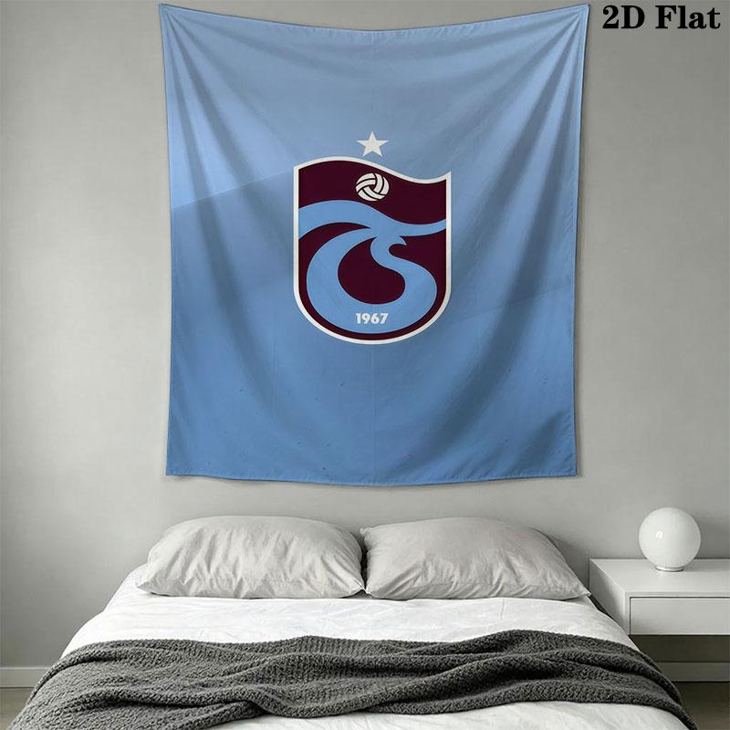 Trabzonspor Wall Hanging Printed Fabric Blanket Decorative Tapestries for Bedroom Living Room Home Decor