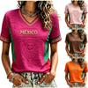 Women's Casual V-Neck Short Sleeve Top for Everyday Wear