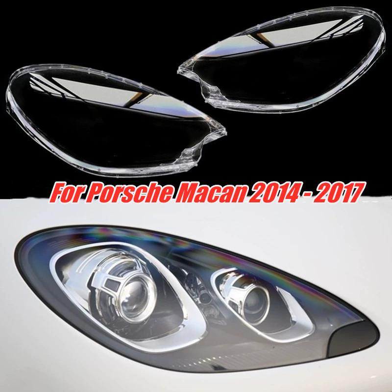 

Headlight Lens Cover Head Light Lamp Shade Shell Cover For Porsche Macan 2014 2015 2016 2017 Lampshade 1PCS Right