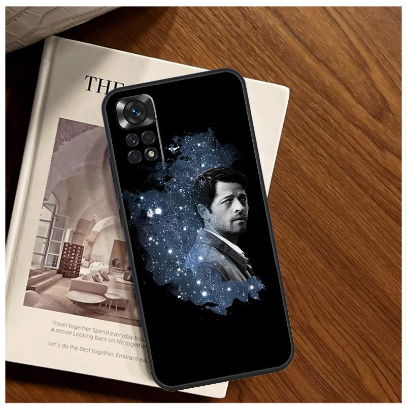 Supernatural Castiel Case For Xiaomi Redmi Note 13 11 10 9 8 12 Pro Plus 12S 11S 10S 9S 10A 9C 10C 12C 13C Funda