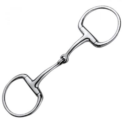 Korsteel Stainless Steel Jointed Eggbutt Snaffle Bit