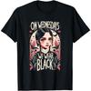 T-shirt AspeAr Mignon Mercredi On Porte du Noir Design Gothique