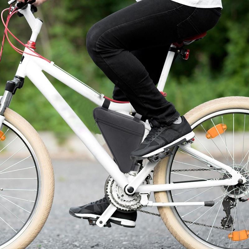 1Pc Bike Bicycle Bag Front Tube Frame Handlebar Waterproof Cycling Bags Triangle Pouch Frame Holder Bicycle Accessories