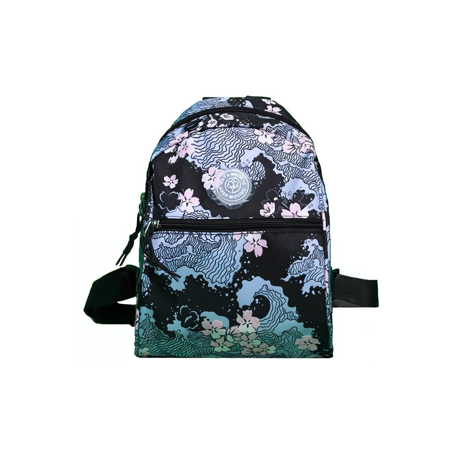 

New Anta Nylon Backpack Small Size Unisex Black 992128151-2 20.6*14.5*26.9CM