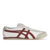 Mexico 66 White Burgundy Unisex Sneakers D4J2L-0125