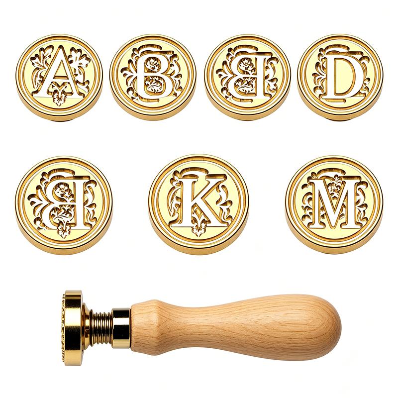 Sealing Wax for Stamp Head Letter Retro Seal Kit Nail Silicone Stamps Logo for Scrapbooking Surgut Print Set Wedding Craft Soaps