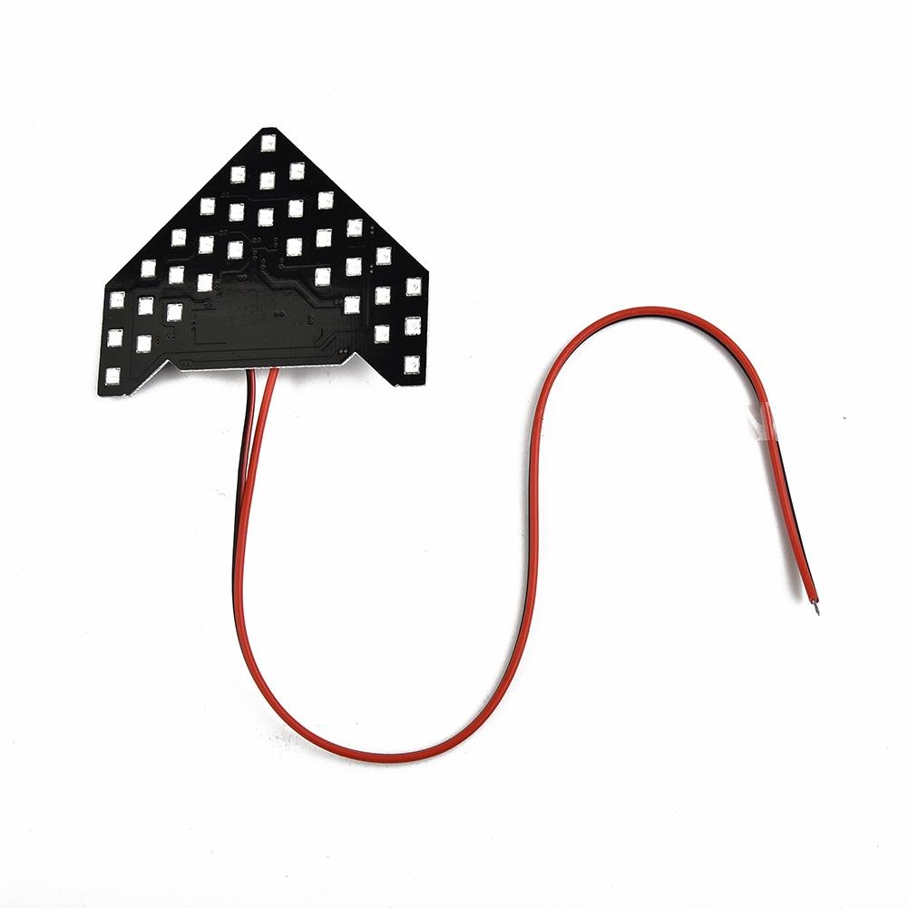 6500~7000K Sequential 2pcs LED Arrows For Car Side Mirror Turn Signal Lights