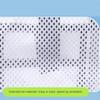 Foldable Handheld Mesh  Beach Bag Breathable Swimming Handbag Portable Toiletry Tote Bag  Travel