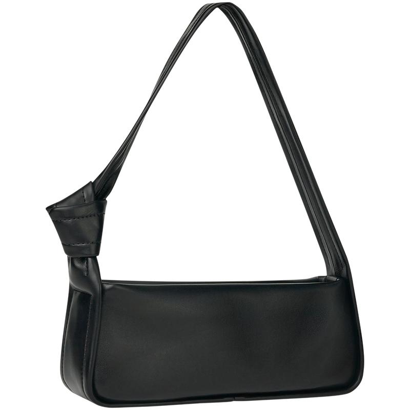 Calvin Klein Fashionable Elegant Casual Twist Design Daily Commuting Medium Shoulder Bag Women bags Space-Black DH3734-UB1