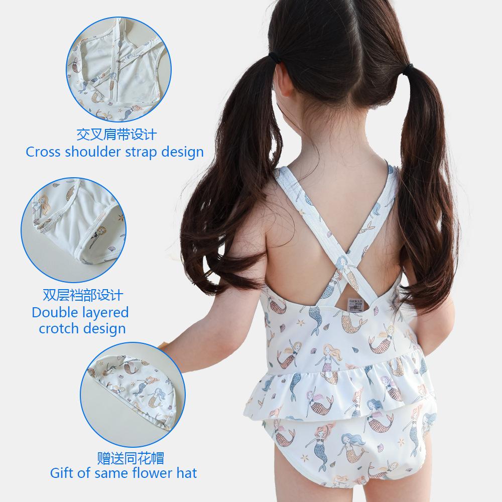 Children's Swimsuit Upf Chlorine-resistant Corrosion-resistant Sunscreen Swimsuit Can Be OEM/ODM Support Small Order Fast Reaction