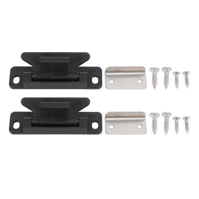 2 Sets RV Drawer Latch Oxidation Resistant Sturdy Enhanced Safety Cabinet Lock Latch for Trailer Campervan Boat