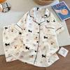 Sommer neue Pyjamas Damen kurzärmelig Shorts dünne Wolkenbaumwolle Cartoon niedlich große Größe Koreanische Version Loungewear