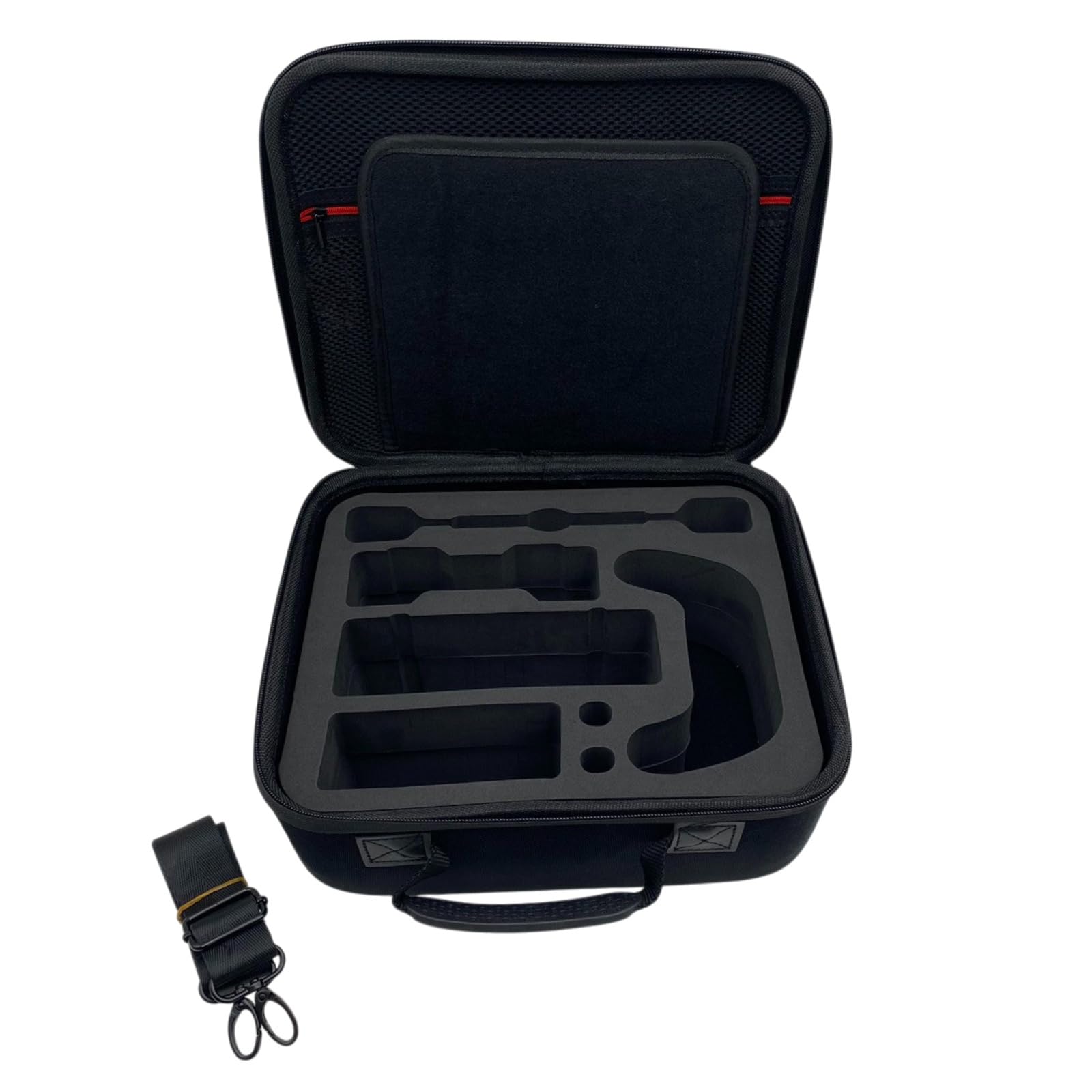 

Сумка для хранения большой вместимости Lunari Game для игровых консолей и контроллеров с плечевым ремнем для защиты и организации Чехол, чёрный