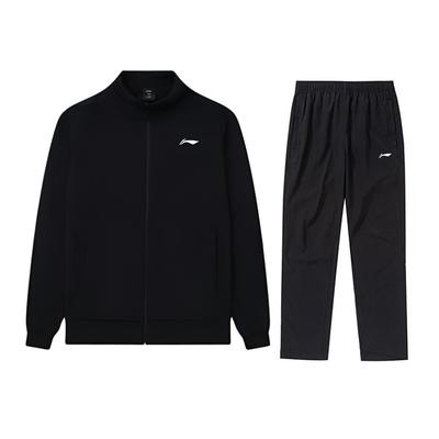 Li Ning Couples Cardigan Casual Sports Suit Men Suit AWEU023-1
