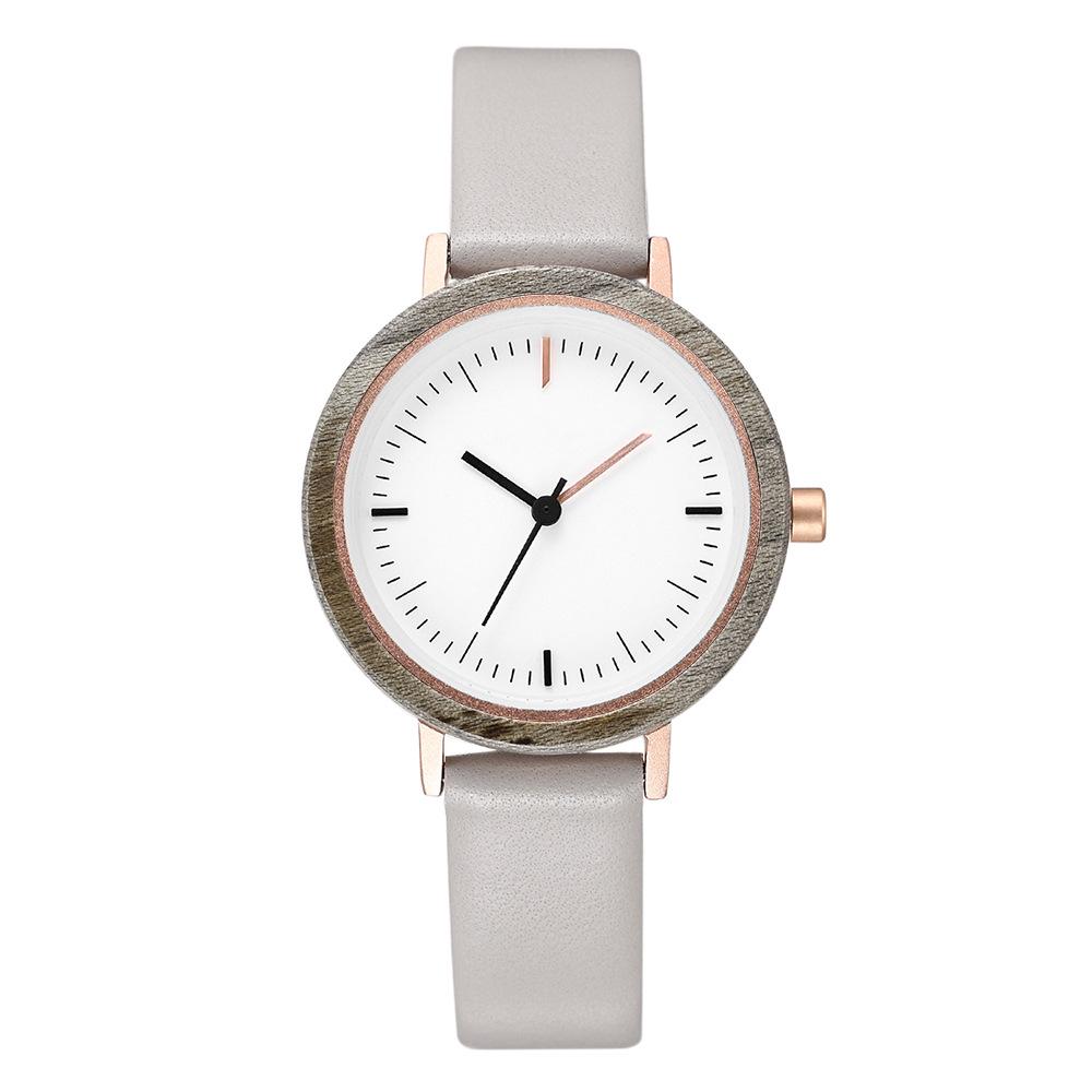 

Изысканные женские ретро деревянные часы - Легкая роскошь, Маленькие, Водонепроницаемые, Кварцевые с японским механизмом