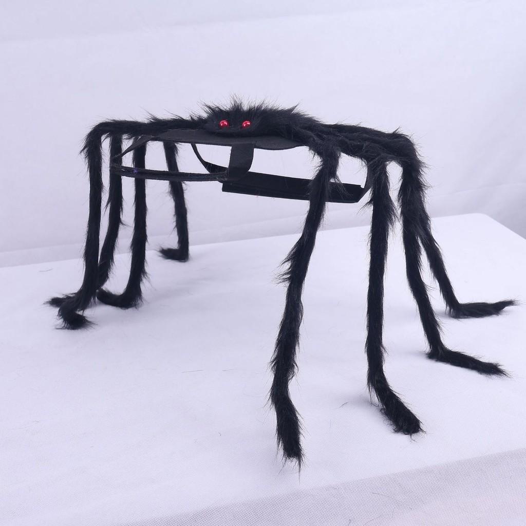 Halloween Spider Dog Costume With Fabric Material Pet Dress Up Accessory Party