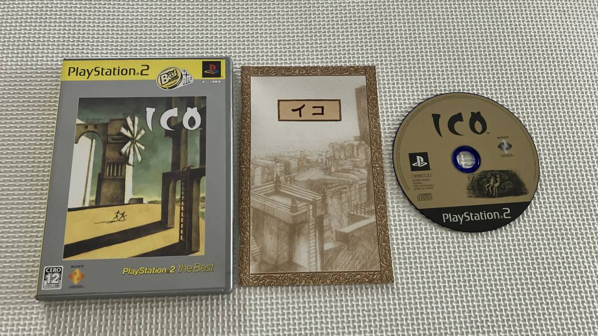 [Б/У] ICO PlayStation 2 the Best [Японская версия] PS2 Полный комплект Проверено - Отличное состояние NTSC-J