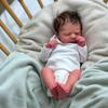 19 Inch Lifelike Rebirth Baby Dolls Pascale Soft Touch Cotton Body Newborn Babies Doll Cute Sleeping Simulation Doll Children Accompanying Growth Toys