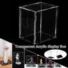 Cube Toy Dust Proof Tray Protection Assembled Box Case Clear Acrylic Display Show Box Case For Toys New