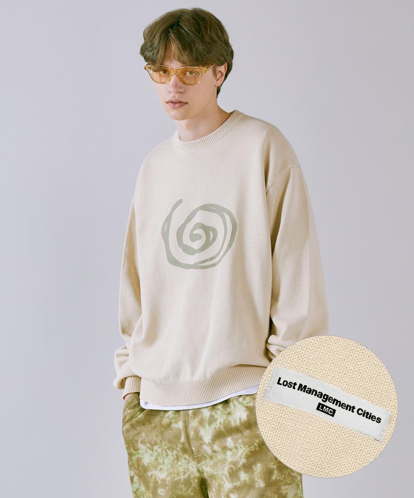 LMC Spiral Knit Sweater Ivory