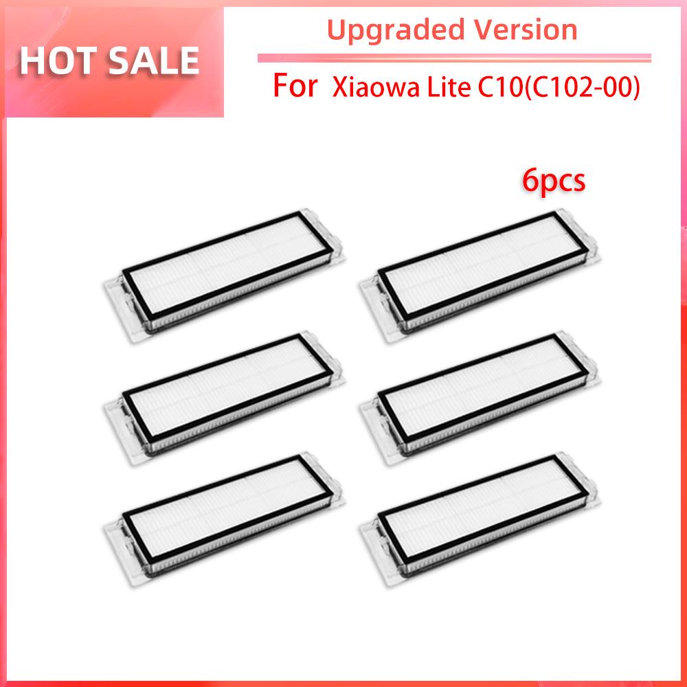 Compatible for Xiaomi Xiaowa Lite C10 / C102-00 Robot Vacuum Replacement Spare Parts Accessories Main Side Brush HEPA Filter