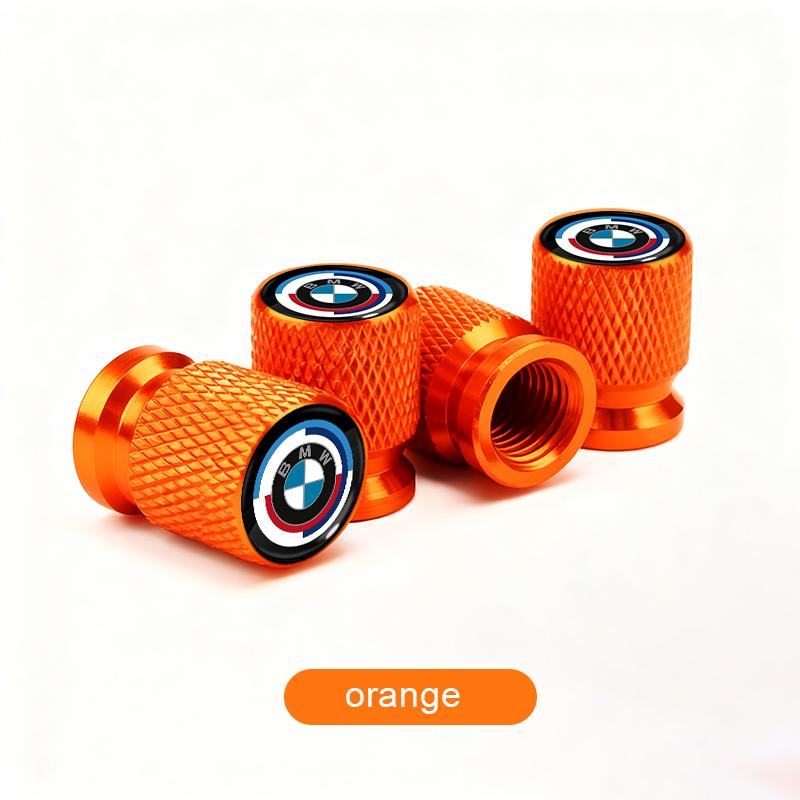 THM28 Car Wheel Tire Valve Caps Tyre Stem Covers Airdust Waterproof For BMW E61 E81 E87 1 2 3 4 5 6 7 Series X1 X3 X4 X5 X6 F20 E90
