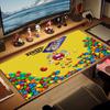 M&M's Podkładka pod mysz Duży rozmiar Podkładka na duży stół do gier Antypoślizgowa Podkładka pod laptopa Tablet Duża podkładka pod mysz XXL Mata na mini PC z obszyciem