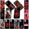 Deadpool Marvel Dead Pool Casing Phone Cover for Xiaomi Redmi Note 13 14 ProPlus A4 A3 Pro Plus 13C Pro+ Note13 Note14 Soft Case