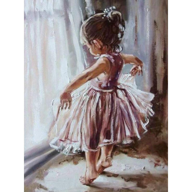 5D DIY Diamond Painting Seaside Girl Full Drill Round Diamond Embroidery Portrait Cross Stitch Mosaic Home Decor