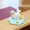 Suporte para Celular Resina Frango Escorregadio Figura Fofa Engraçada Suporte de Telefone Base Estável Antiderrapante Uso em Mesa e Carro Acessórios Decorativos para Presente