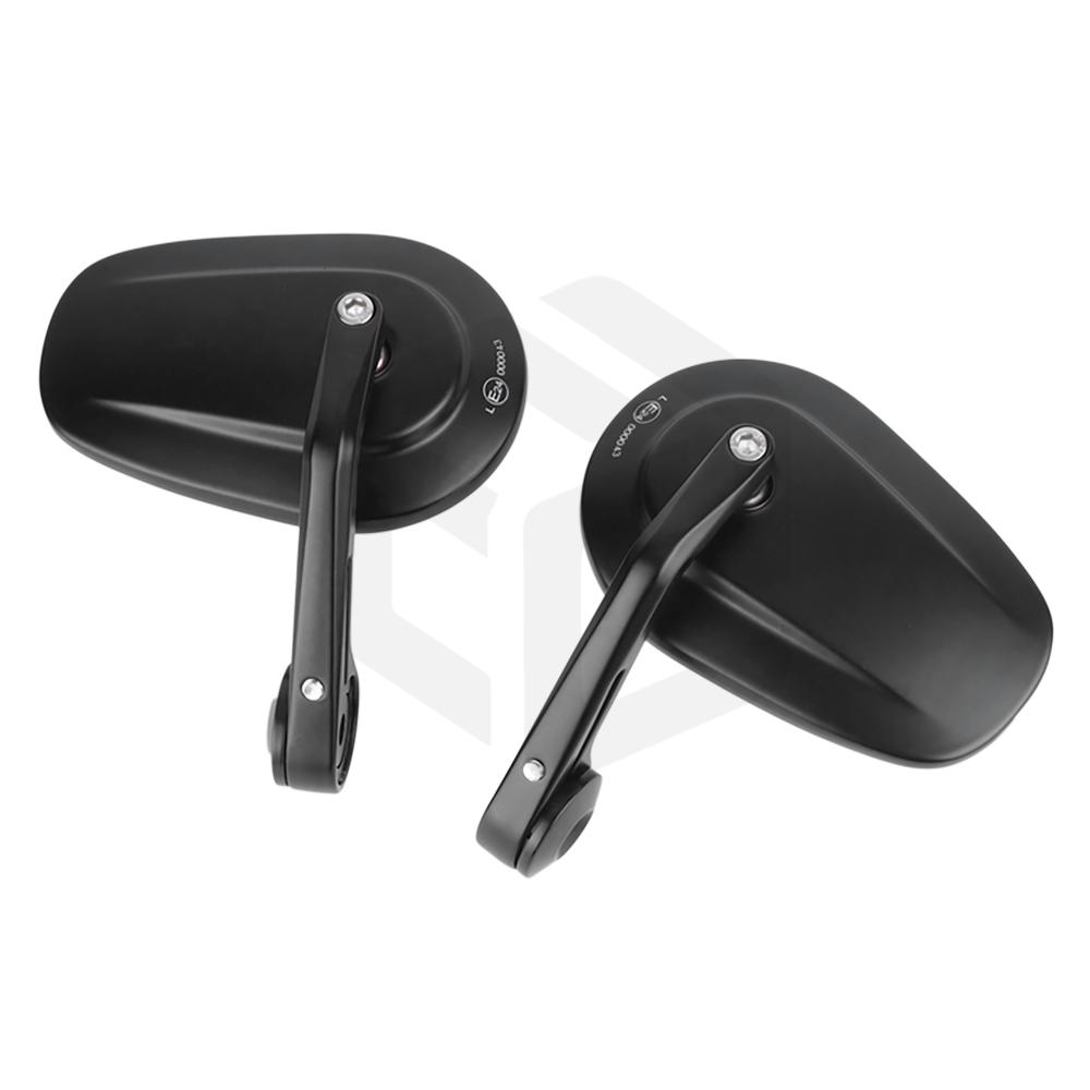 For KAWASAKI Vulcan S / Vulcan 900 / Vulcan 1700 / Motorcycle Bar End Mirror Rearview Mirror Side Mirror Motorcycle Accessories чёрный